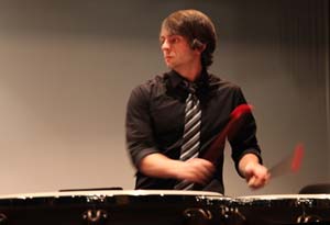 member of Lane Percussion Ensemble