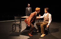 David Arnold, Aaron Smart and Taylor Freeman in the Pillowman