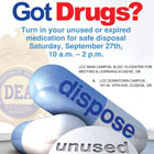 image of Drug Take Back Day poster
