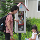 The Free Little Library at the Lane Child and Family Center