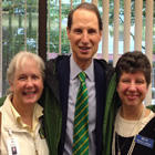 Barbara Passarelli of Eldercare; U.S. Senator Ron Wyden: and SAI Director Barbara Susman