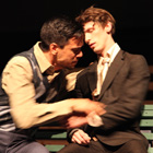Louis (Nick Cervantes) pleads with Prior (David Arnold)