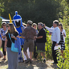 Ty the Titan mascot at Al Fresco 2014