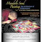 Tibetan Monks build sand mandala at LCC Downtown Campus