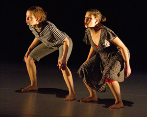 photo of dancers in motion