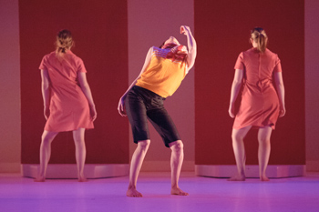 photo of student dancers performing on stage