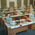 full view of music lab classroom