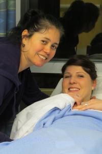 personal care aide with patient
