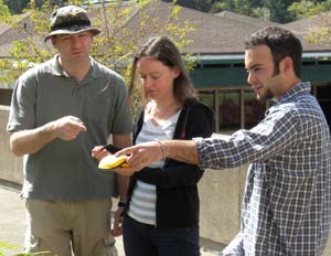 Geospatial Information Science and Technology - students using a gps
