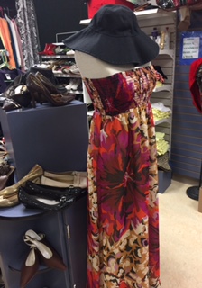 photo of clothing stash room