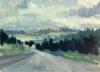 'Road to Lane' by Jerry Ross. Lithograph 