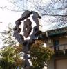 Metal sculpture - side