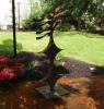 'Metal sculpture' by Steve Reinmuth - front view 