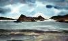 'Ocean, Rocks, Birds' by Edna Kennel
