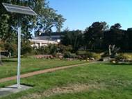 PV for fountain motor