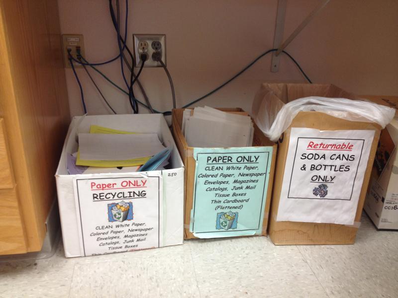 More Recycling Containers