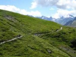 hiking Alps