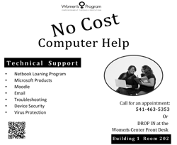 Student Technical Assistance flyer